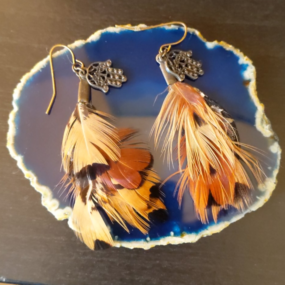 Feather Earrings